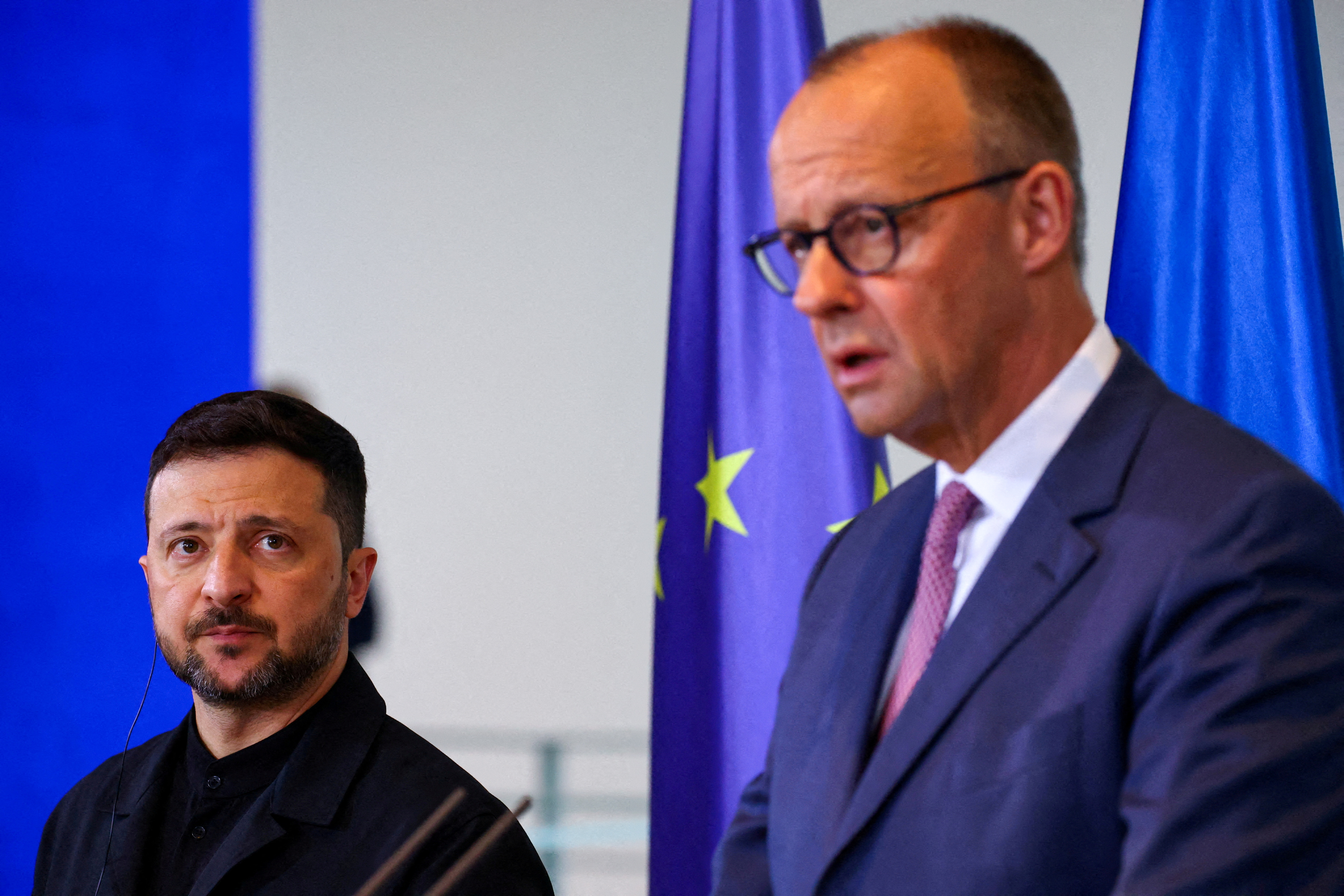 FILE PHOTO: Ukraine's President Zelenskiy visits Germany