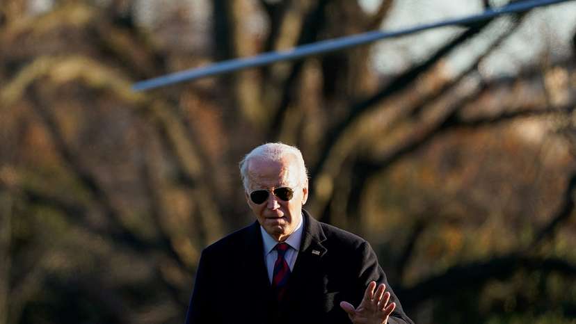 U.S. President Joe Biden returns to the White House in Washington
