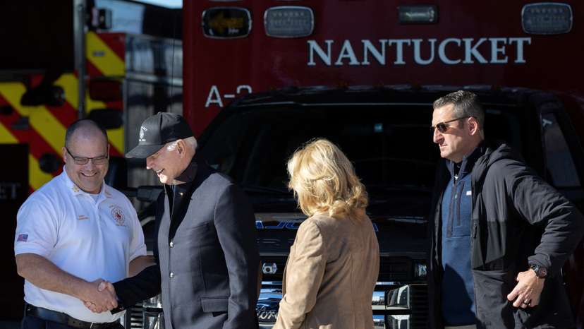 President Biden vacations in Nantucket