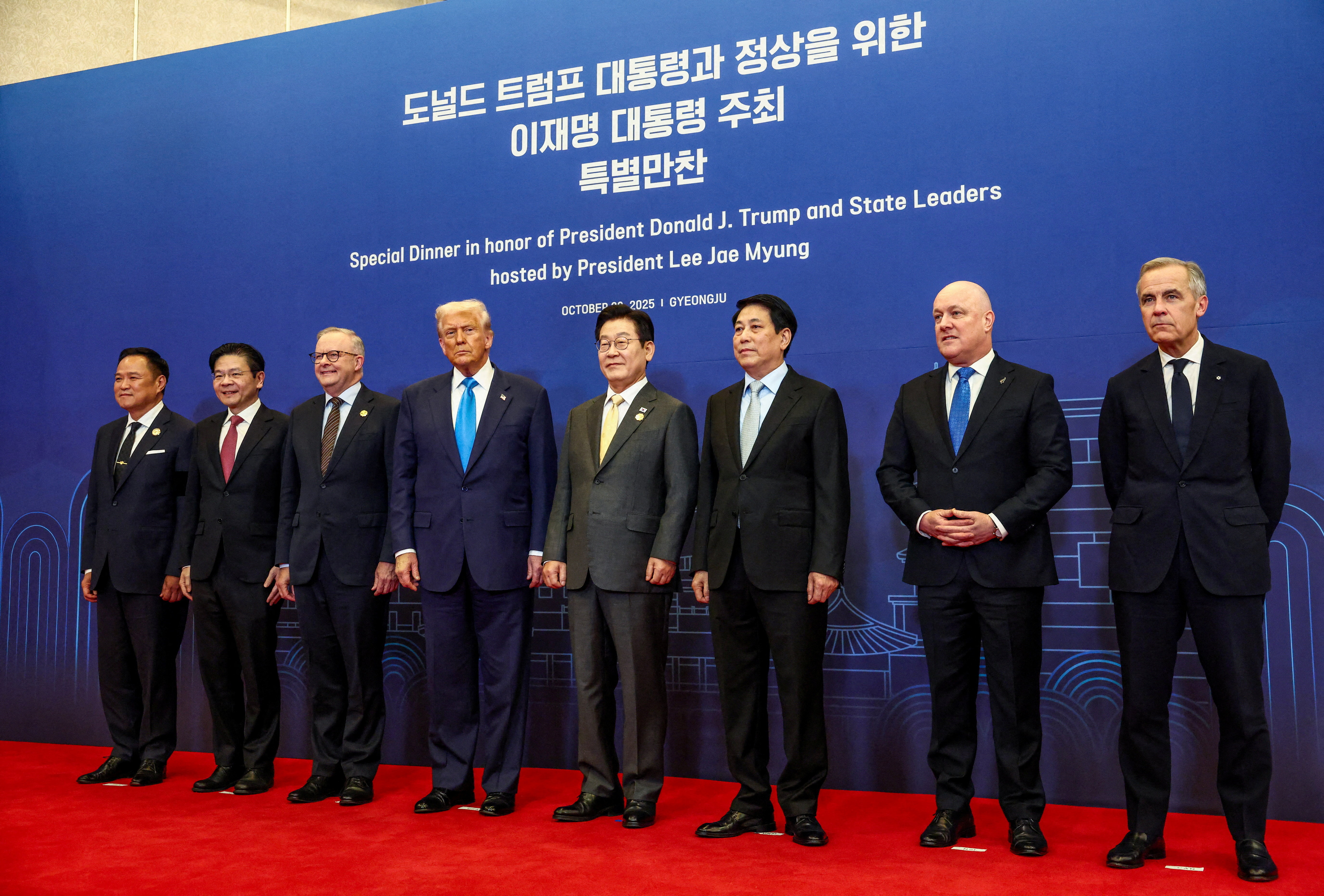 U.S. President Donald Trump visits South Korea