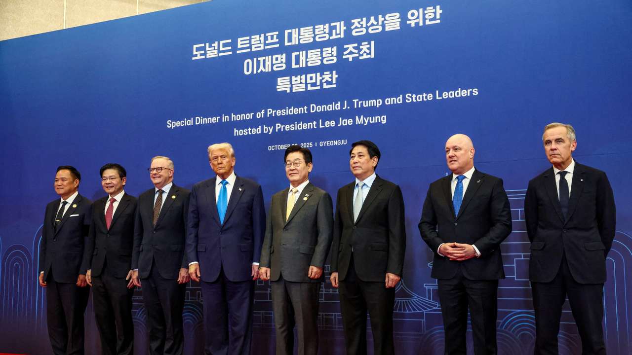 U.S. President Donald Trump visits South Korea