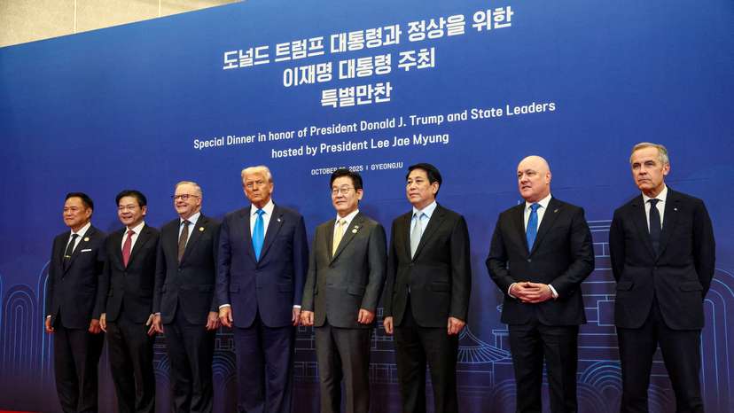 U.S. President Donald Trump visits South Korea