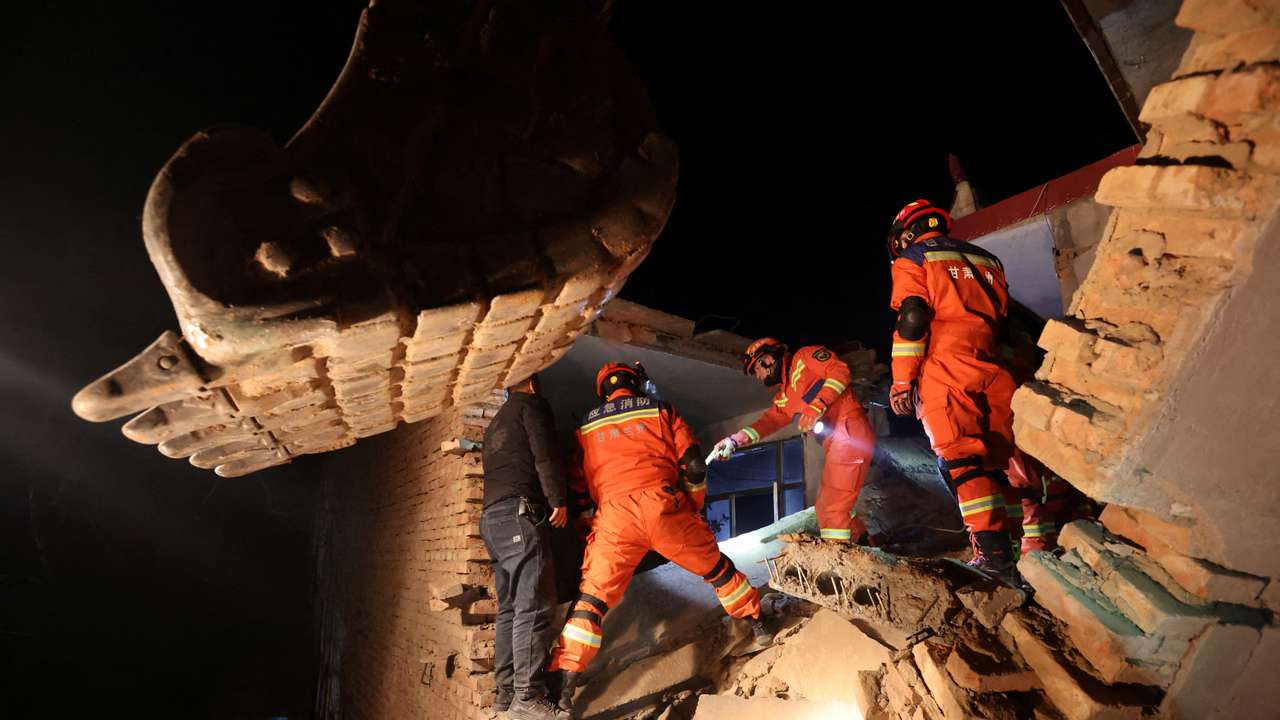Earthquake in Jishishan county, Gansu province