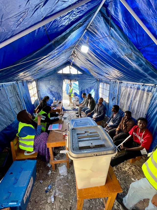 Somaliland voting