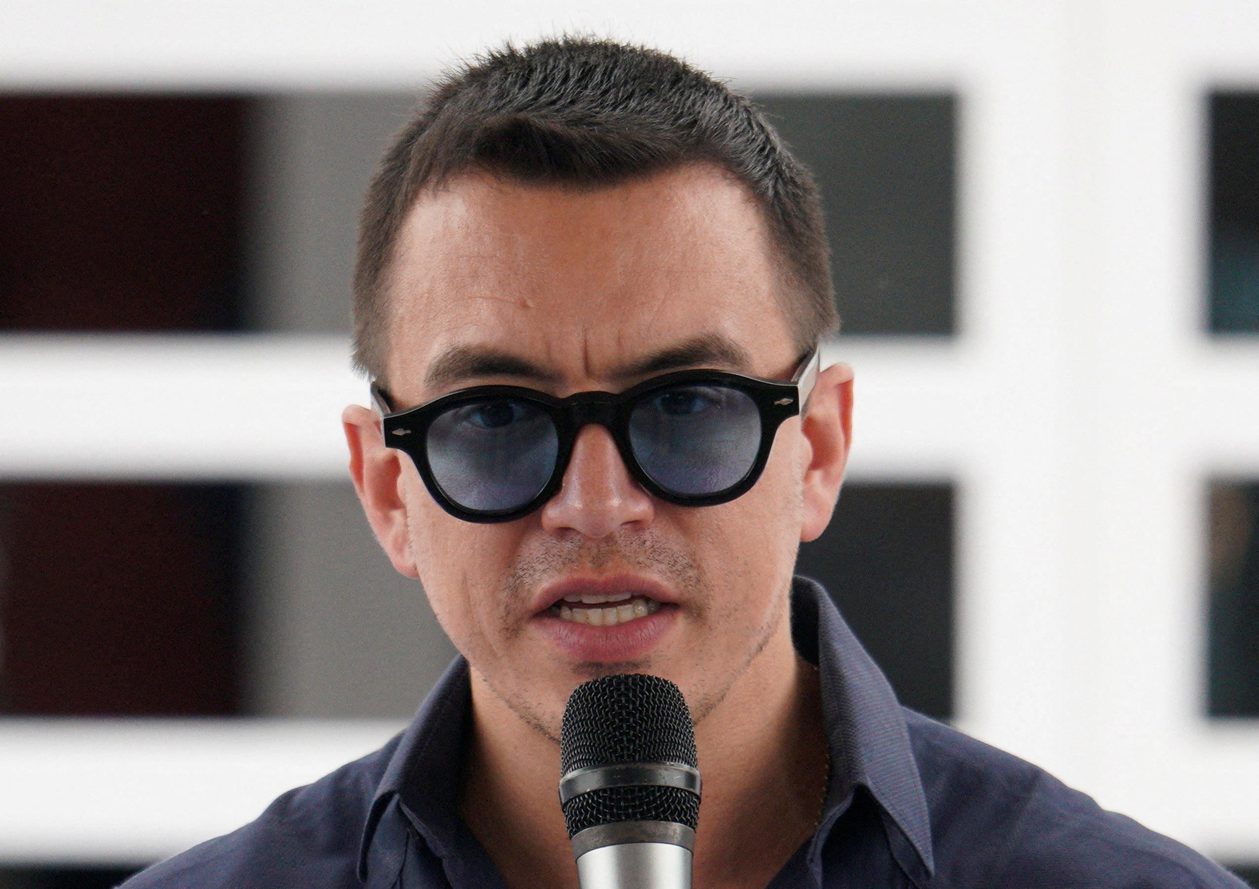 FILE PHOTO: Ecuador's President Daniel Noboa attends event in Duran