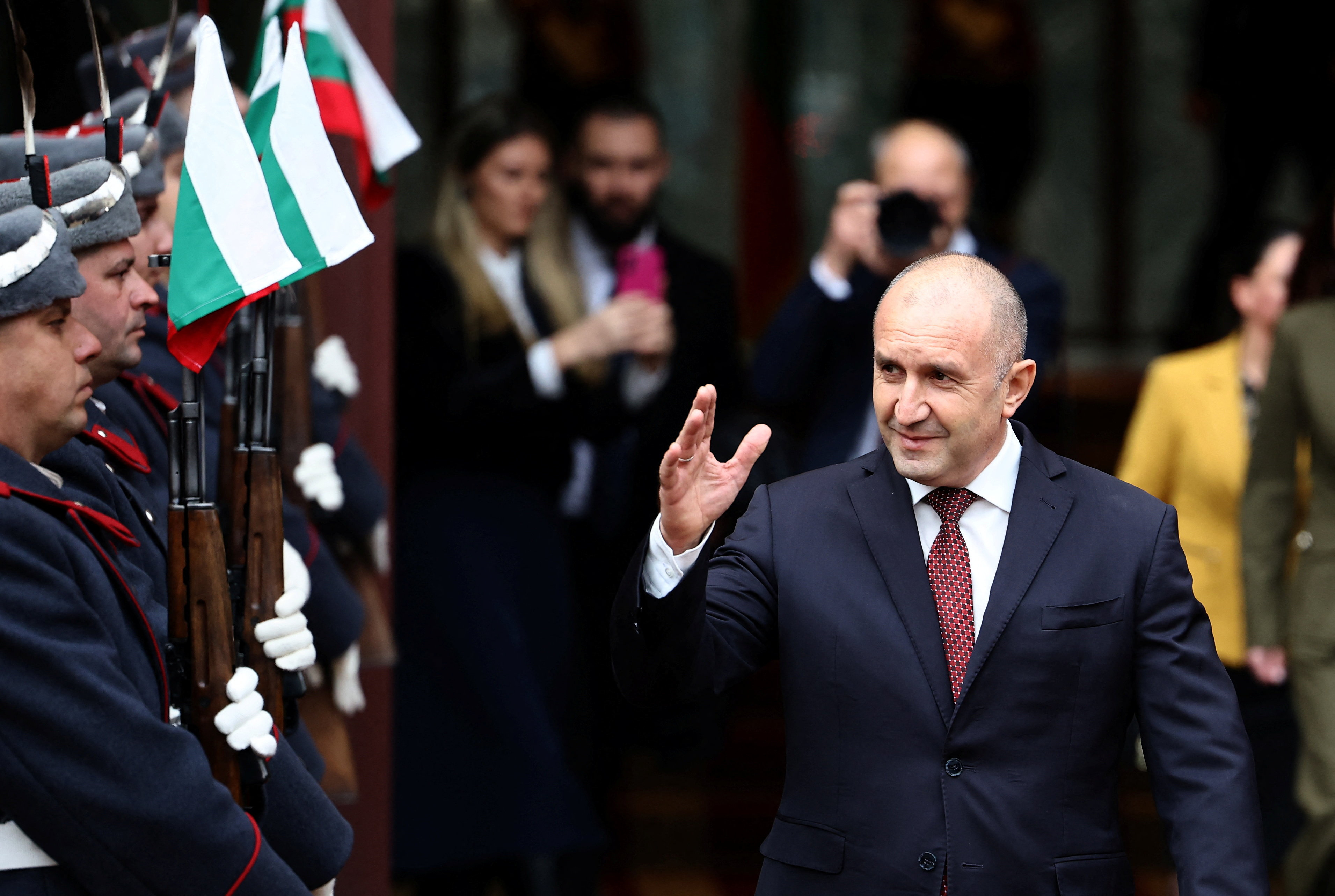 Bulgarian President Radev officially steps down in Sofia