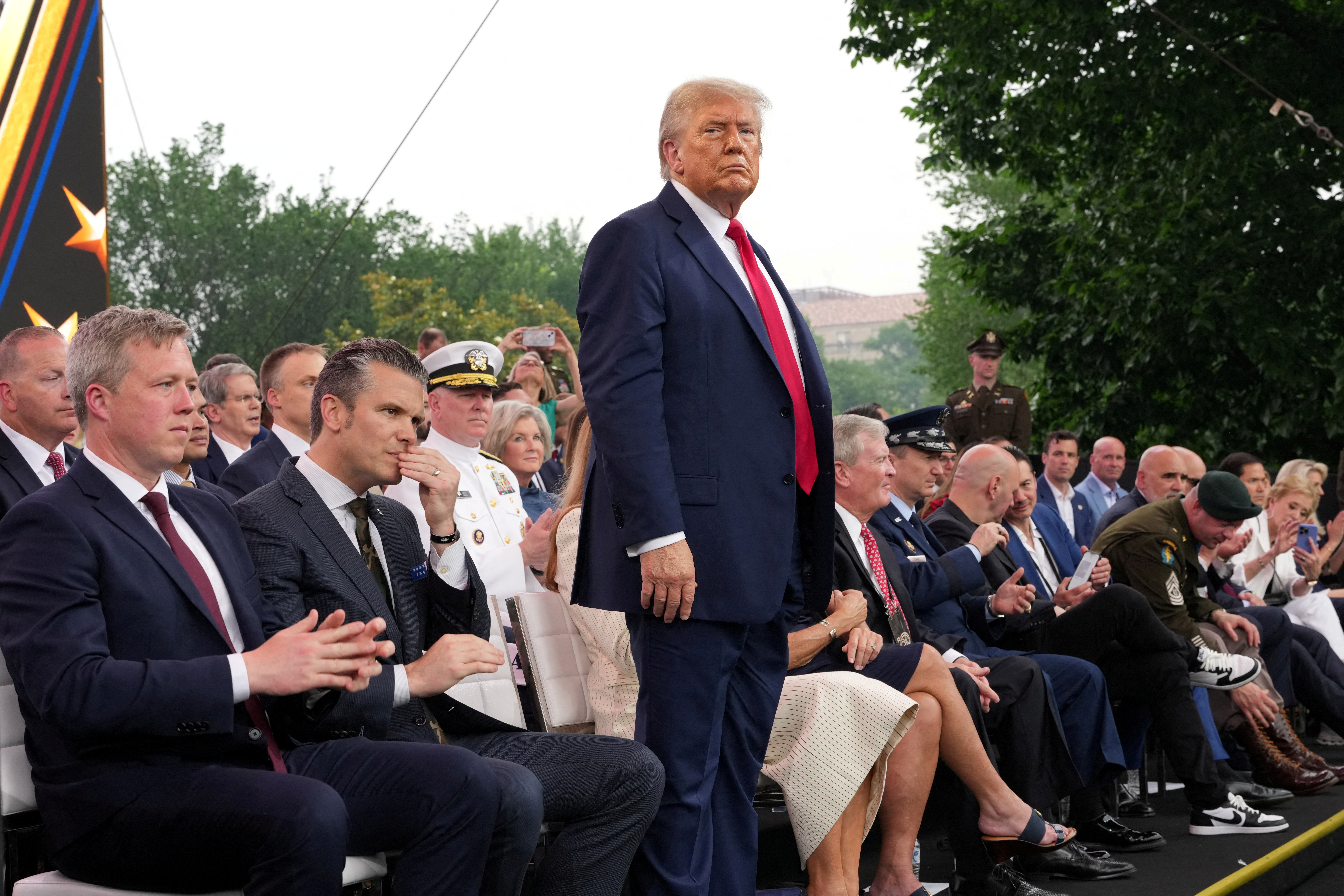 FILE PHOTO: Military parade to commemorate the U.S. Army's 250th Birthday in Washington