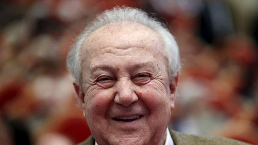 Russian sculptor Tsereteli attends ceremony at in Moscow