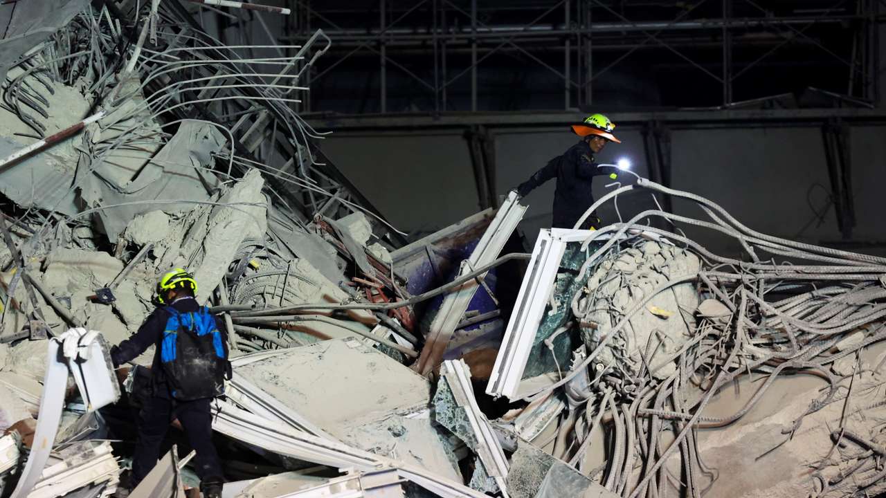 Tremors from an earthquake felt in Bangkok