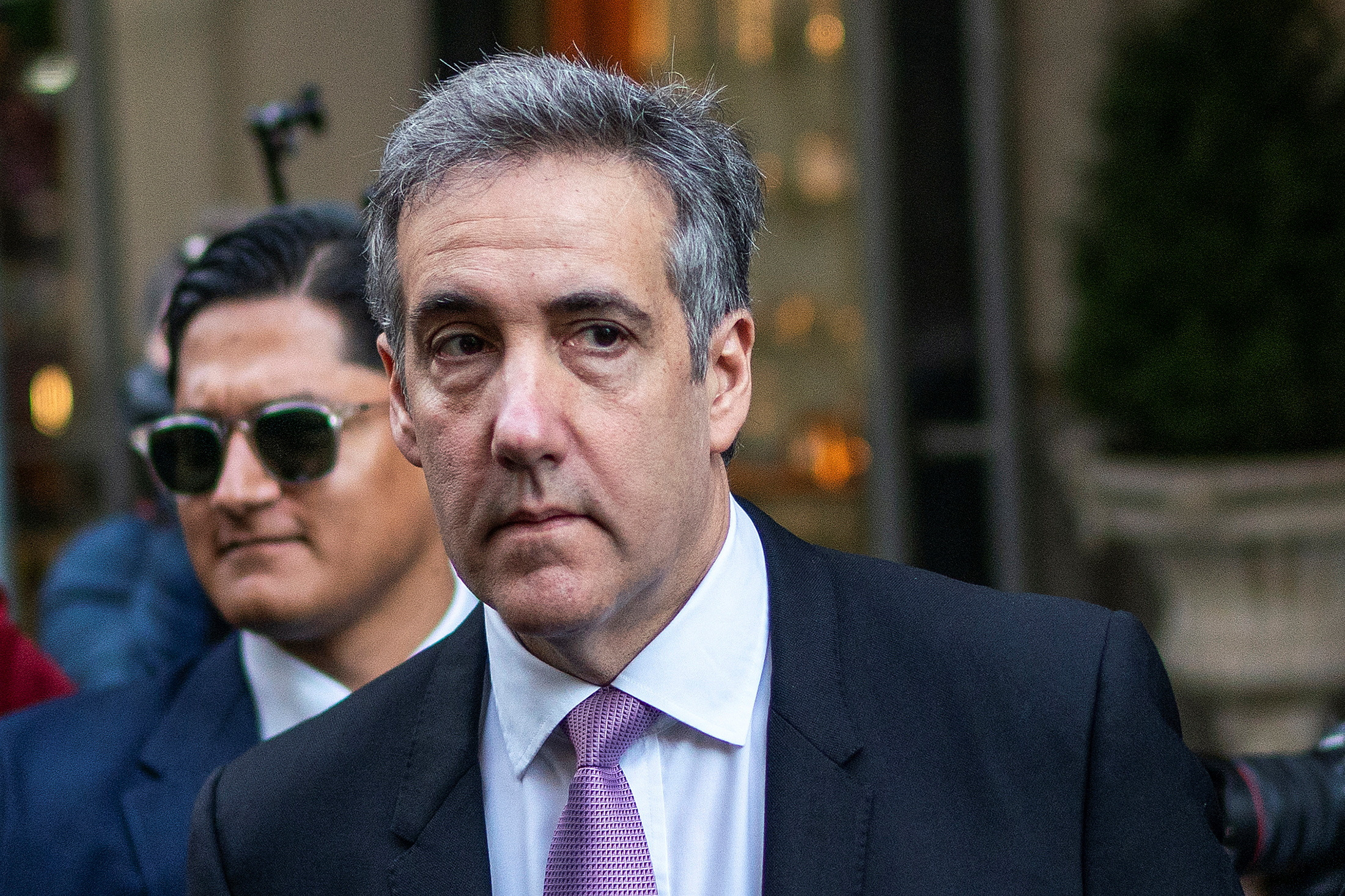 Michael Cohen departs home to testify in Republican presidential candidate and former U.S. President Donald Trump's criminal trial in New York