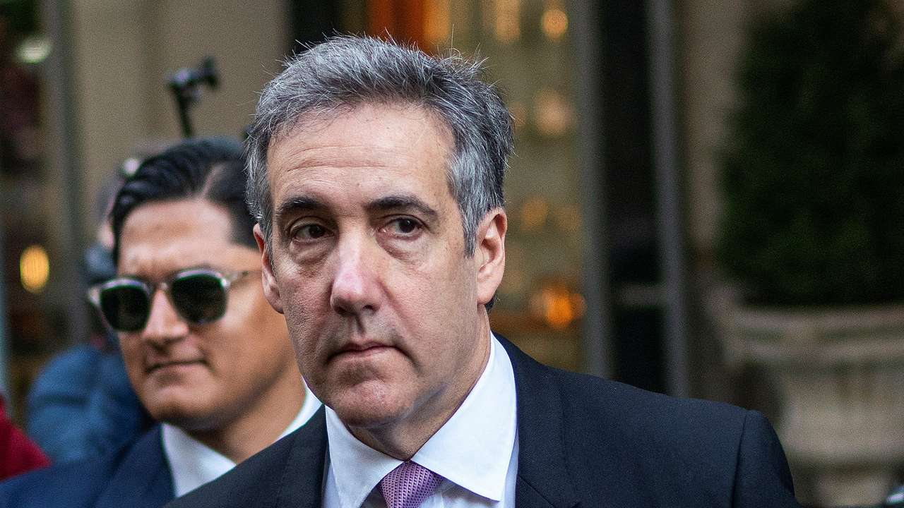 Michael Cohen departs home to testify in Republican presidential candidate and former U.S. President Donald Trump's criminal trial in New York