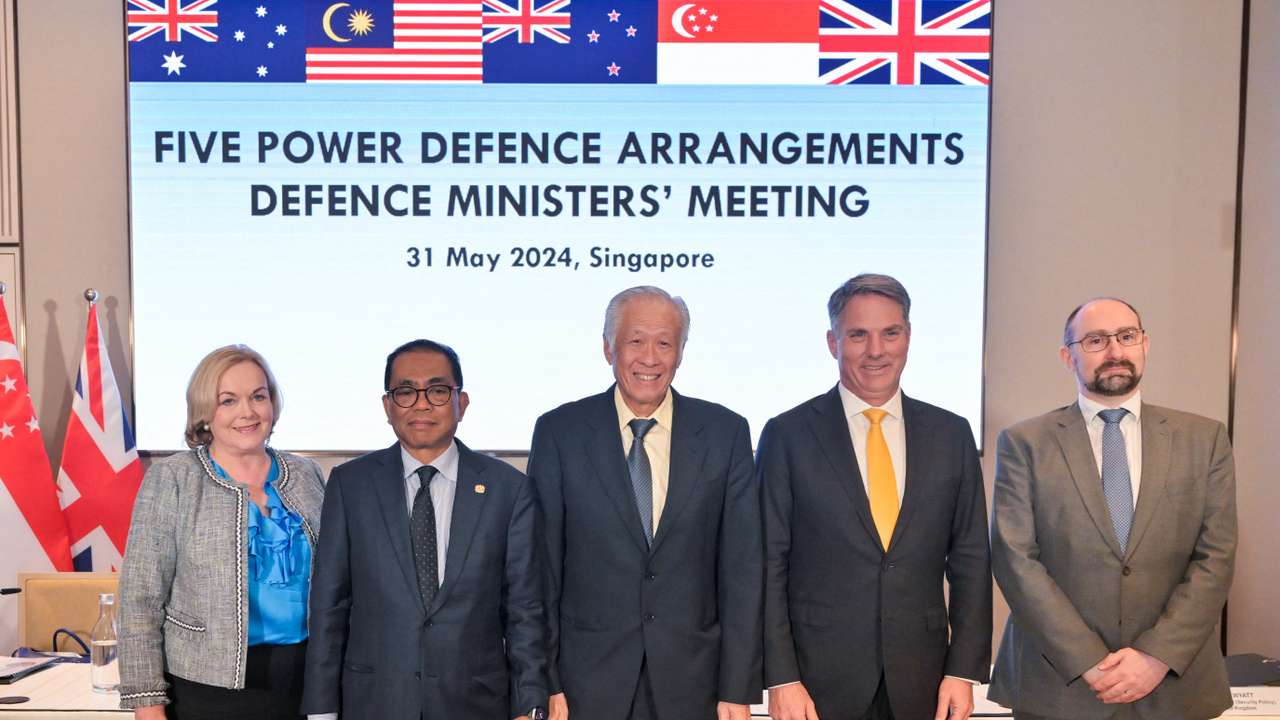 Five Power Defence Arrangements (FPDA) Defence Ministers’ Joint Press Conference Meeting (FDMM) in Singapore
