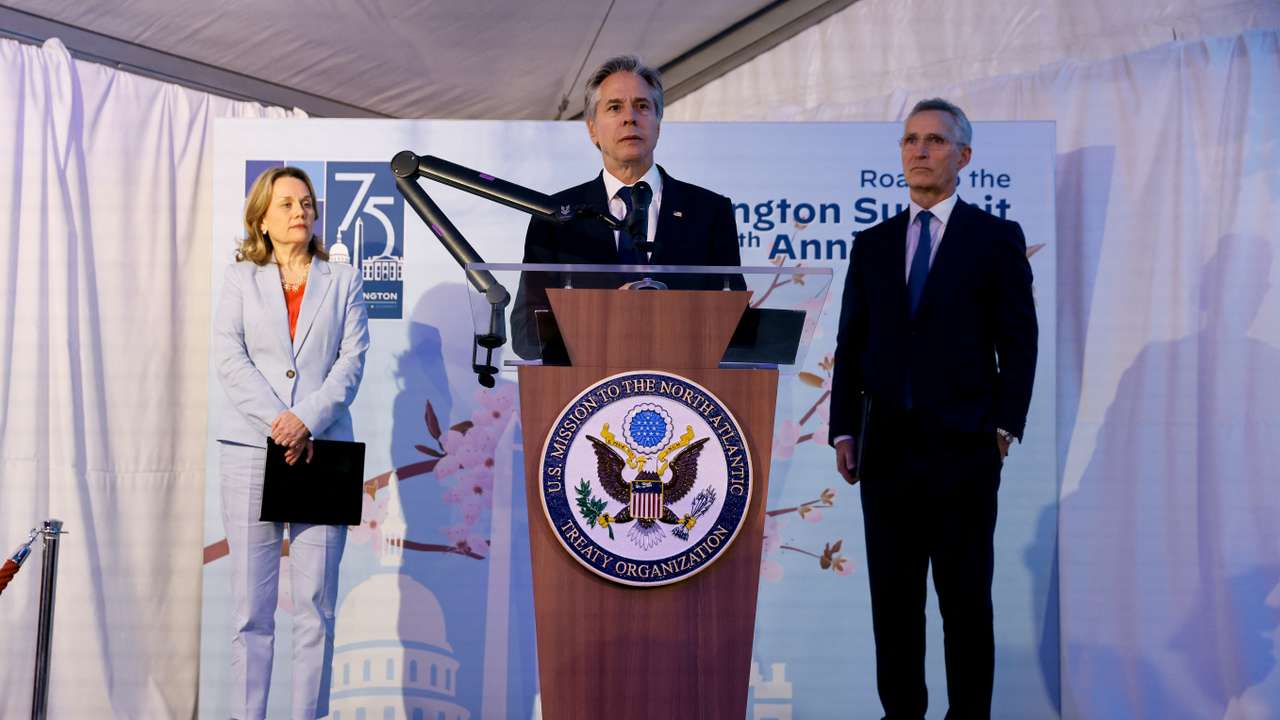 75th anniversary of the signing of the North Atlantic Treaty, in Brussels