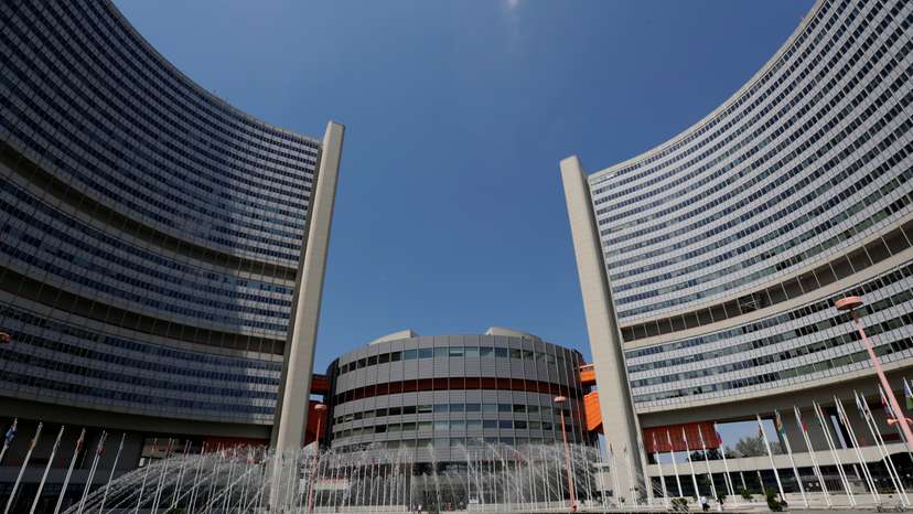 International Atomic Energy Agency (IAEA) headquarters is pictured in Vienna