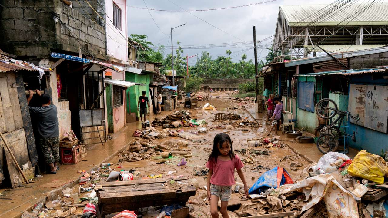 FILE PHOTO: Is climate change making tropical storms more frequent? Scientists say it's unclear