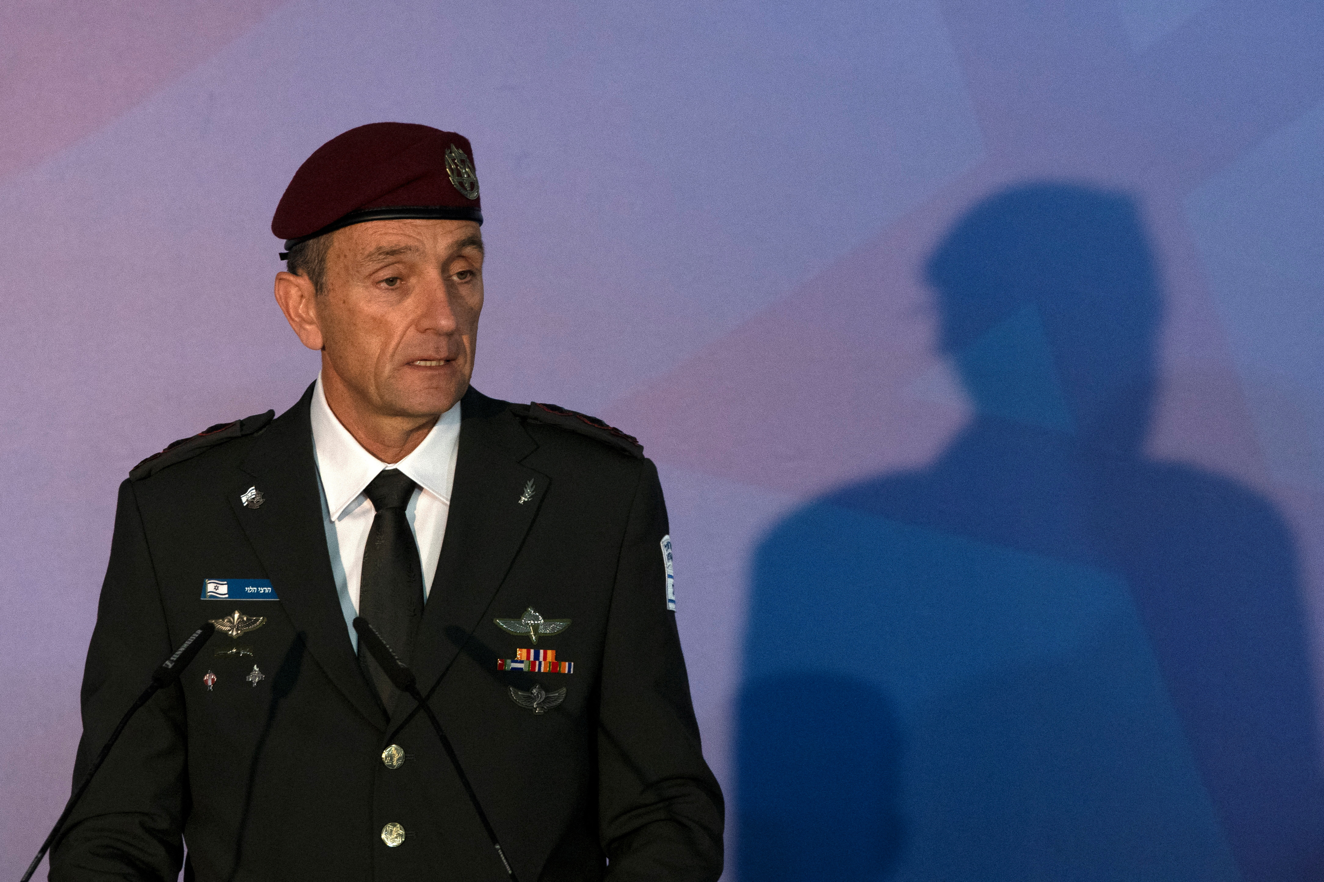 Transition ceremony for the Israel Defense Forces Chief of Staff Herzi Halevi in Jerusalem