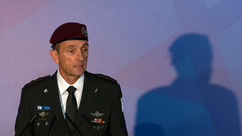 Transition ceremony for the Israel Defense Forces Chief of Staff Herzi Halevi in Jerusalem