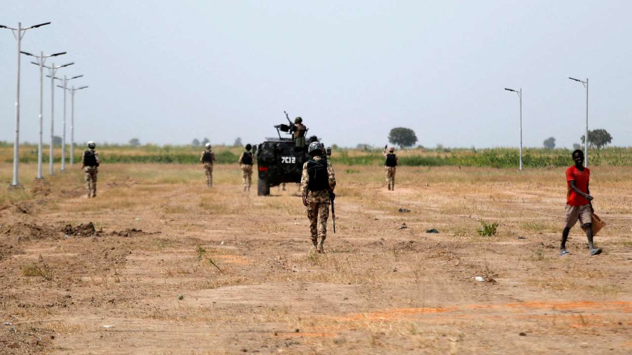 FILE PHOTO: Internally displaced people return home in Borno State
