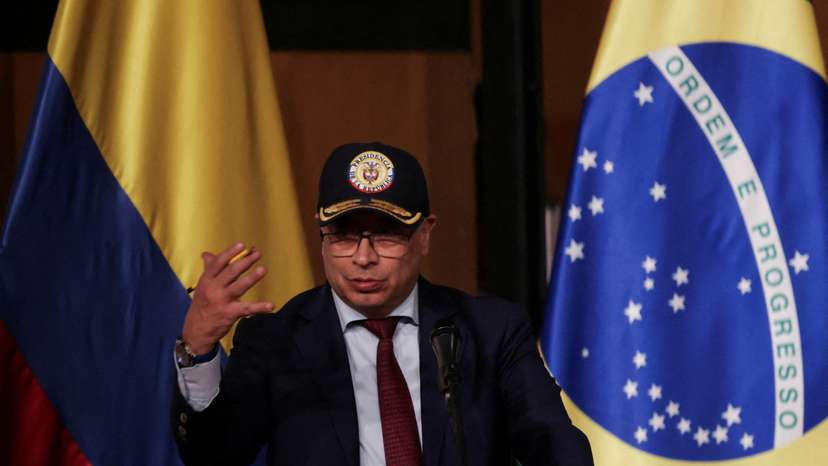 FILE PHOTO: Brazil's President Luiz Inacio Lula da Silva visits Bogota