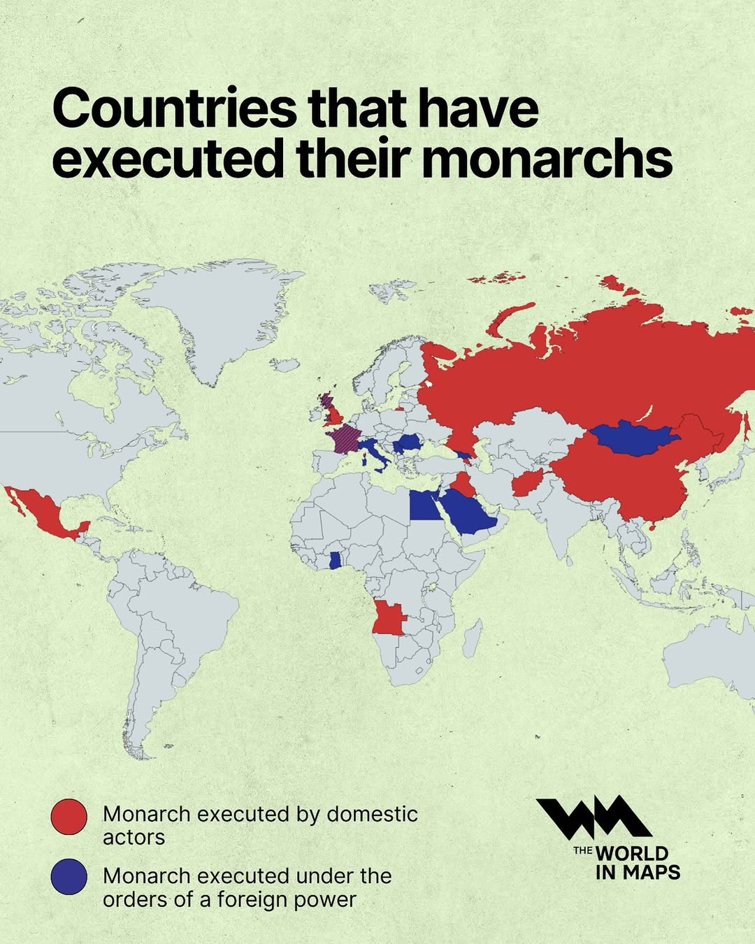 Throughout history, the fate of monarchs has often reflected the turbulence of their nations. In