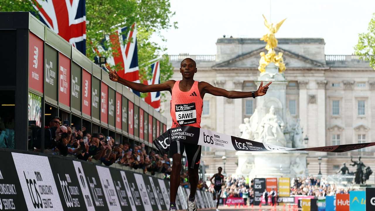 First man to run sub two-hour marathon as he wins in London