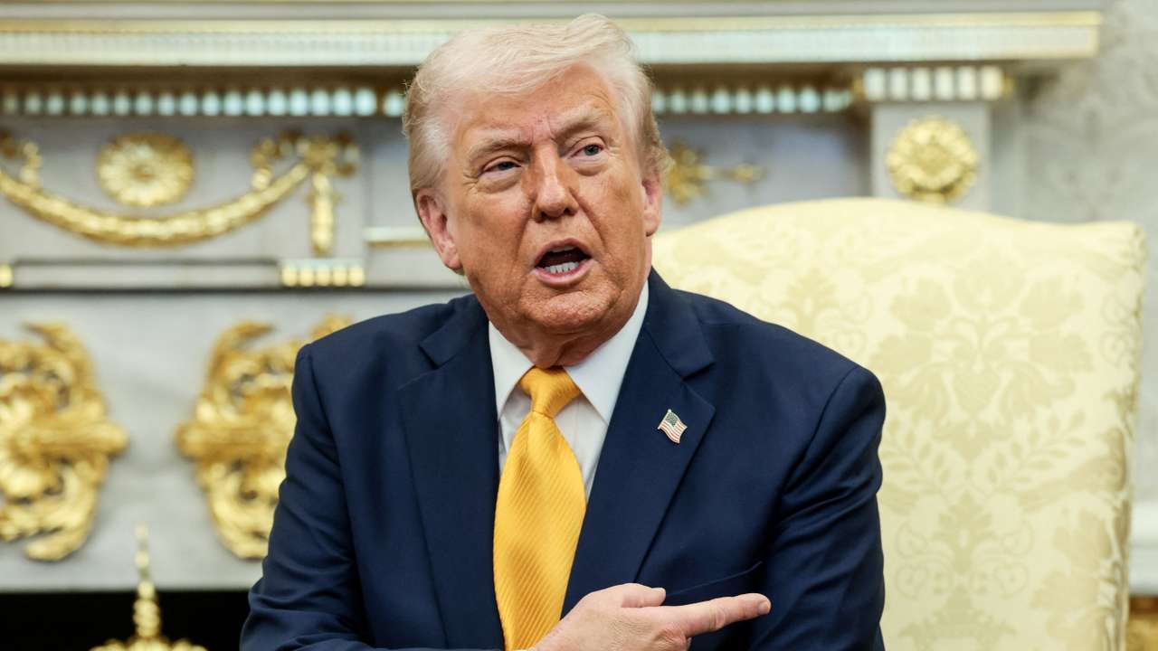 U.S. President Trump meets with Japanese PM Takaichi at the White House