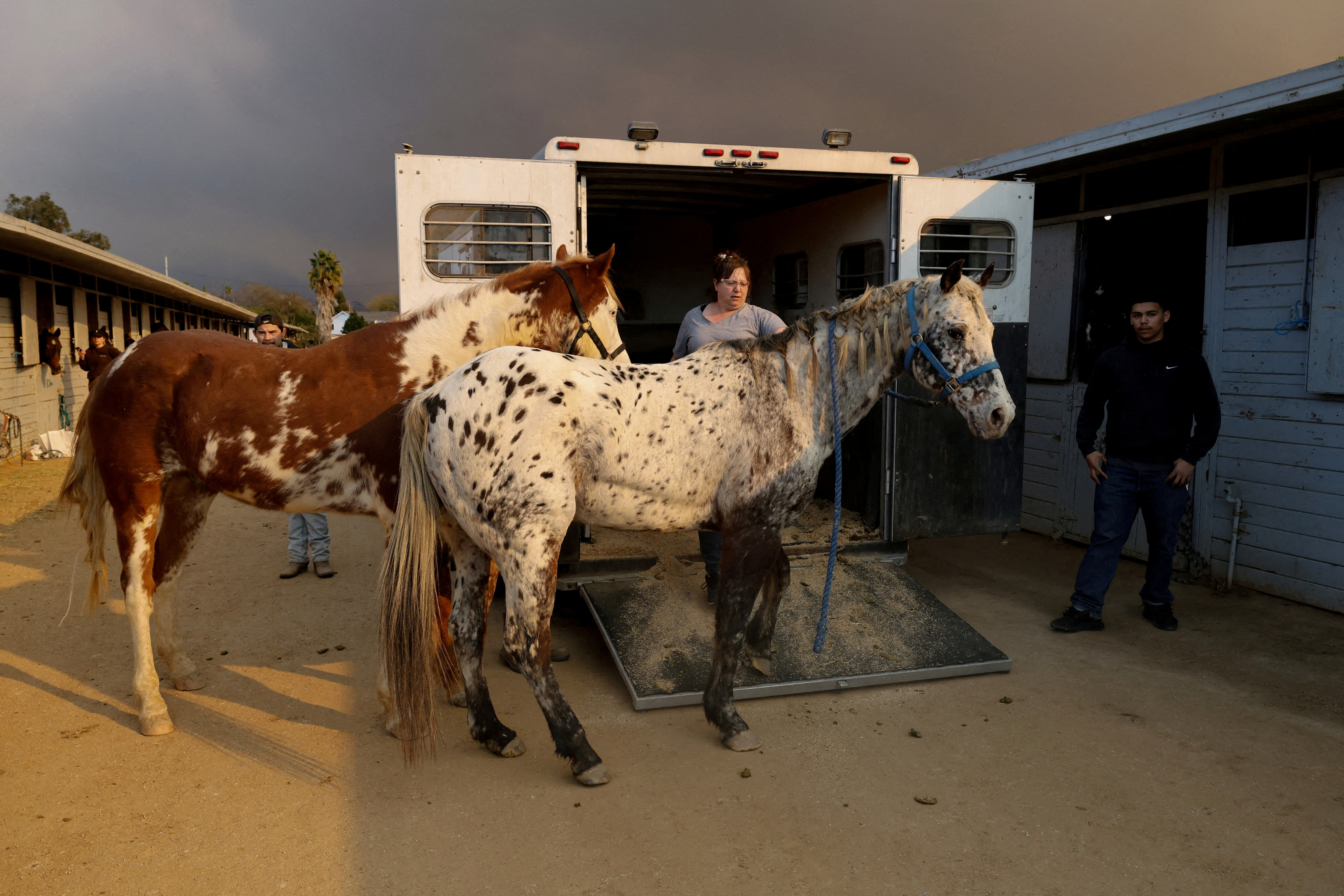 FILE PHOTO: The Wider Image: 'The worst I've seen:' Reuters visuals journalists on the LA wildfires