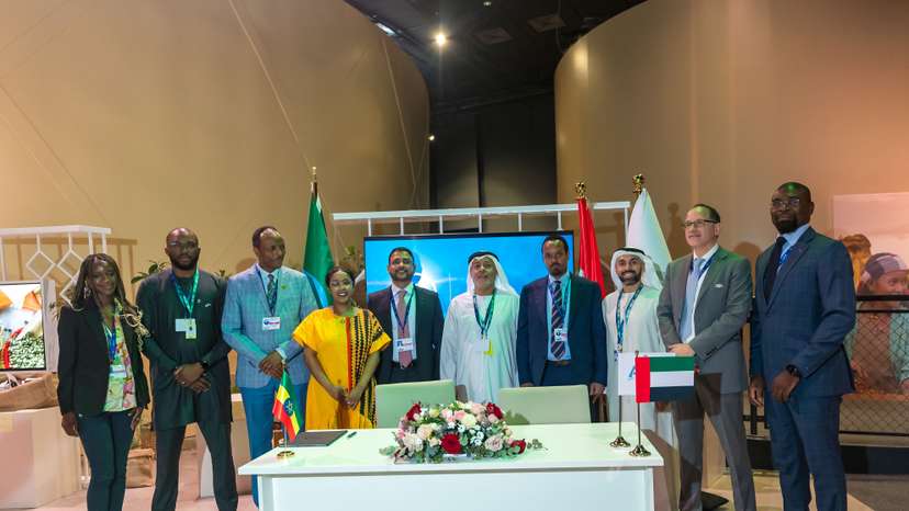 Ethiopia's wind farm project signing