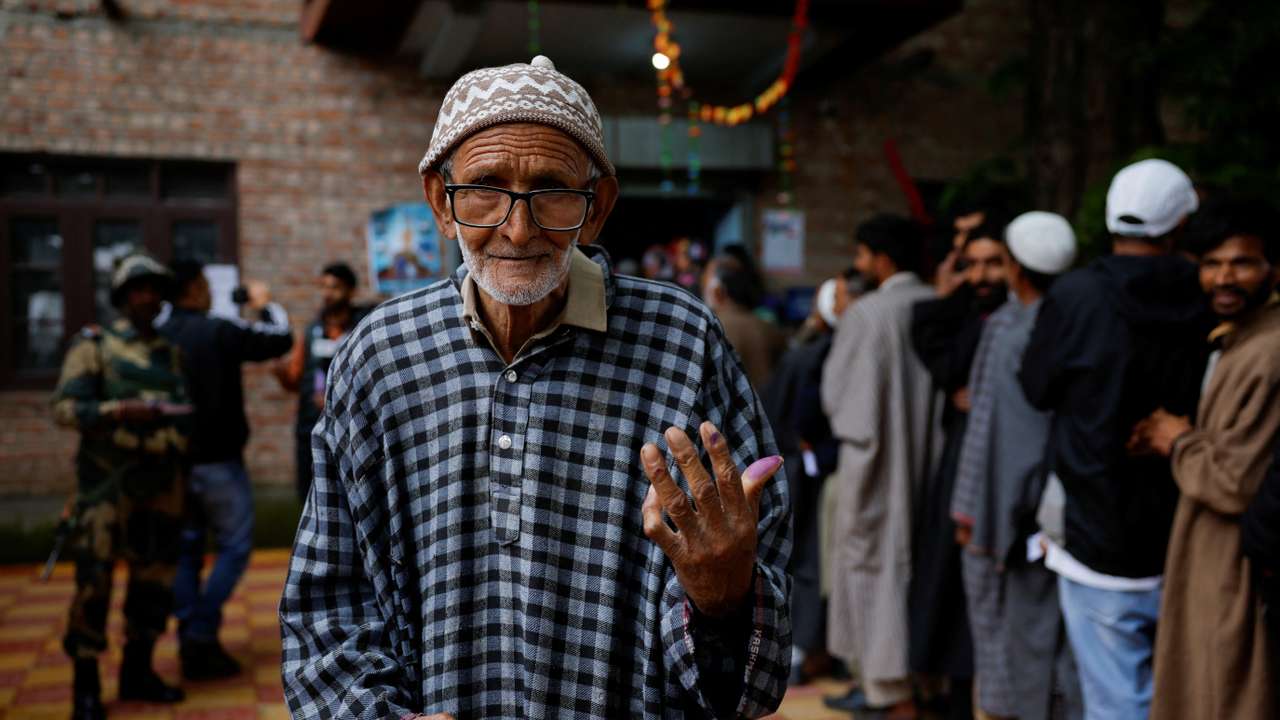 Fourth phase of general election, in south Kashmir's Pulwama district