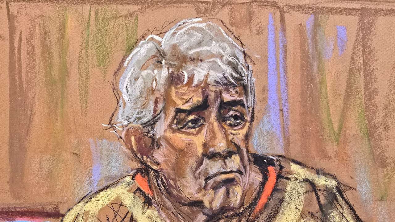 Rafael Caro Quintero appears during a a hearing in Brooklyn federal court in New York