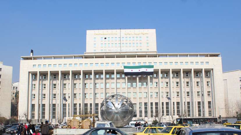 FILE PHOTO: A view of Syrian central bank, after the ousting of Syria's Bashar al-Assad, in Damascus