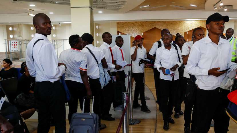 In search of economic boost at home, some African countries send workers abroad