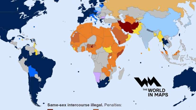 May 17 marks the International Day Against Homophobia, Transphobia and Biphobia (IDAHOT), a global moment to stand up for LGBTQ+ rights and dignity. This map shows just how divided the world still is when it comes to the legal status of s