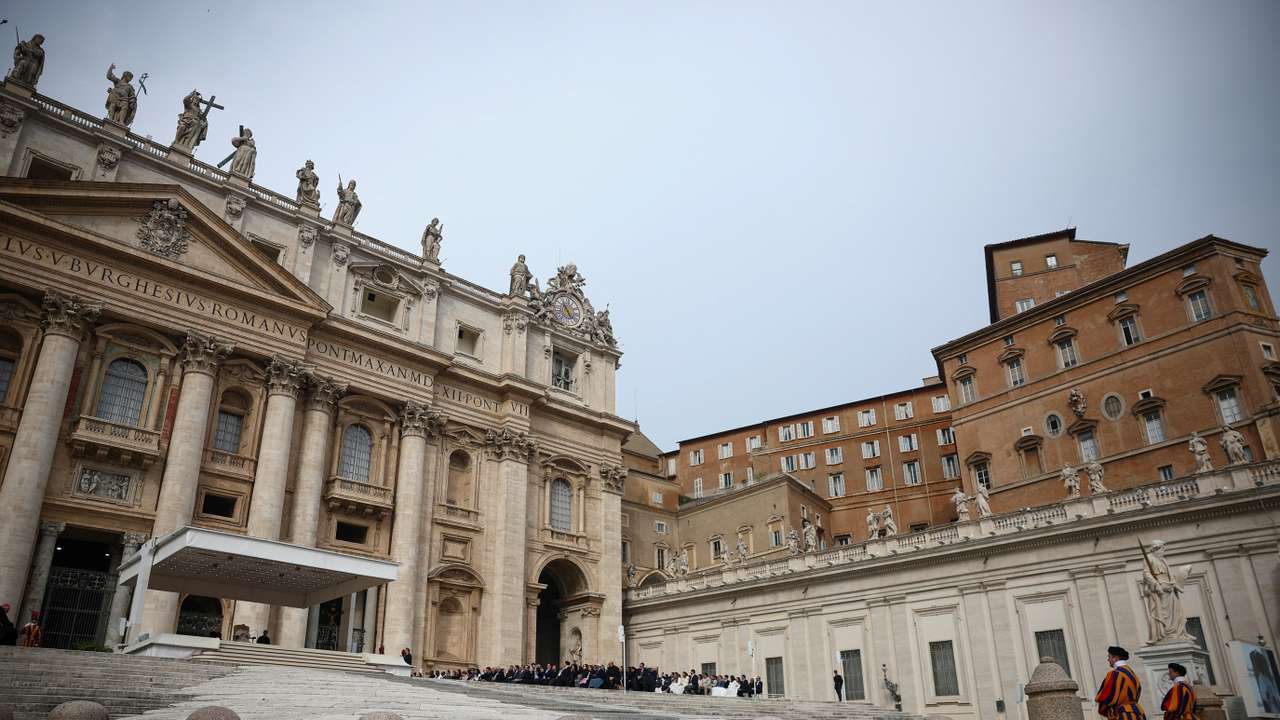 Pope Leo XIV holds the weekly general audience, at the Vatican