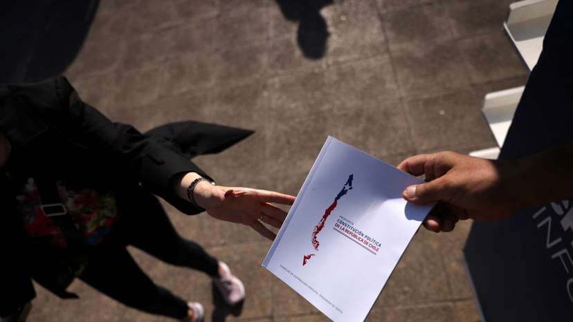 Chileans prepare to vote on second constitutional referendum, in Santiago