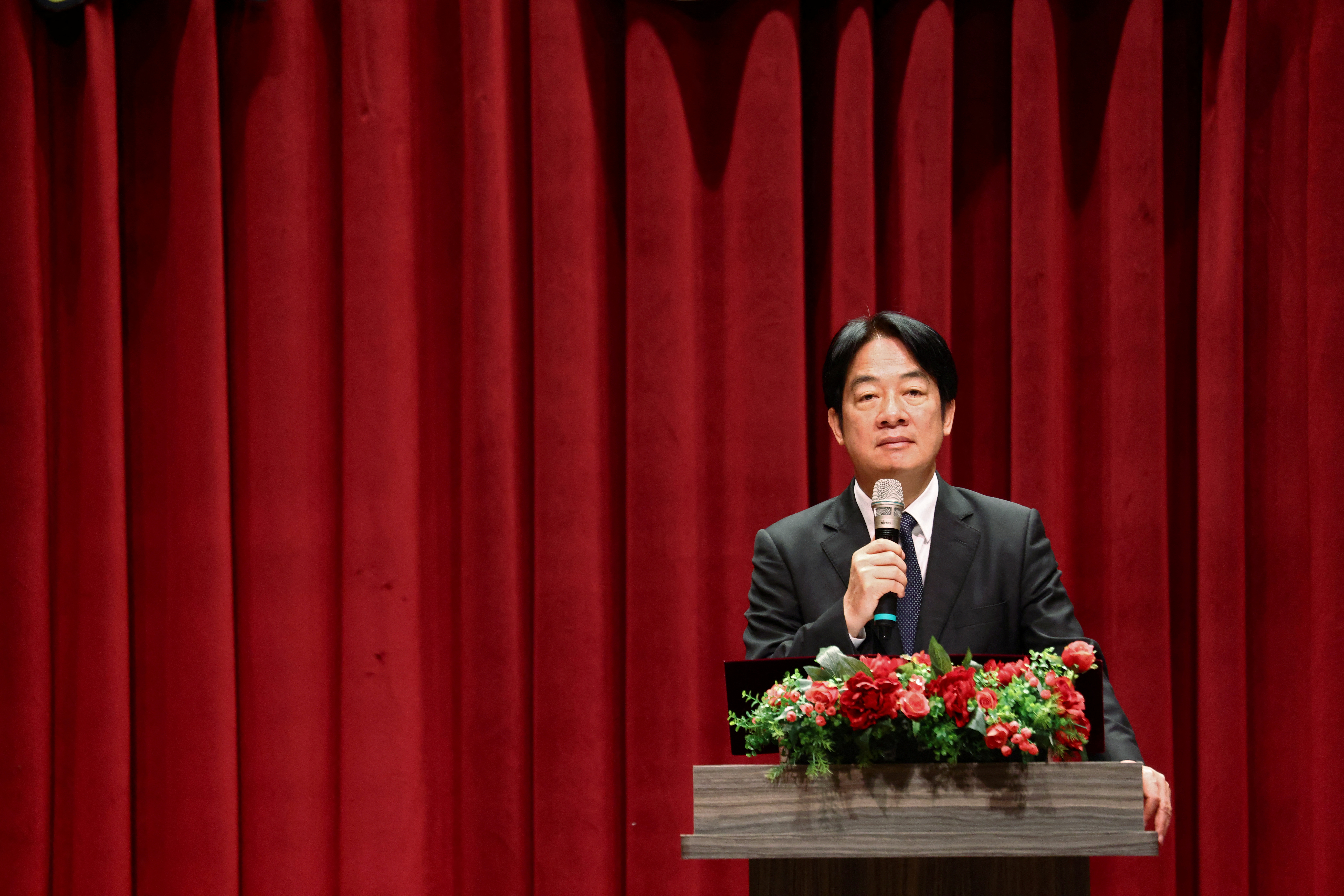 Taiwan President Lai Ching-te visits Kinmen island for the 75th anniversary of the Battle of Guningtou