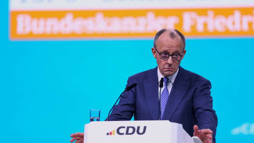 Christian Democratic Union (CDU) party congress in Stuttgart