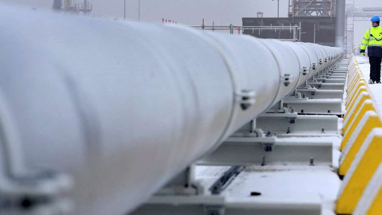 FILE PHOTO: Opening of the LNG terminal in Wilhelmshaven