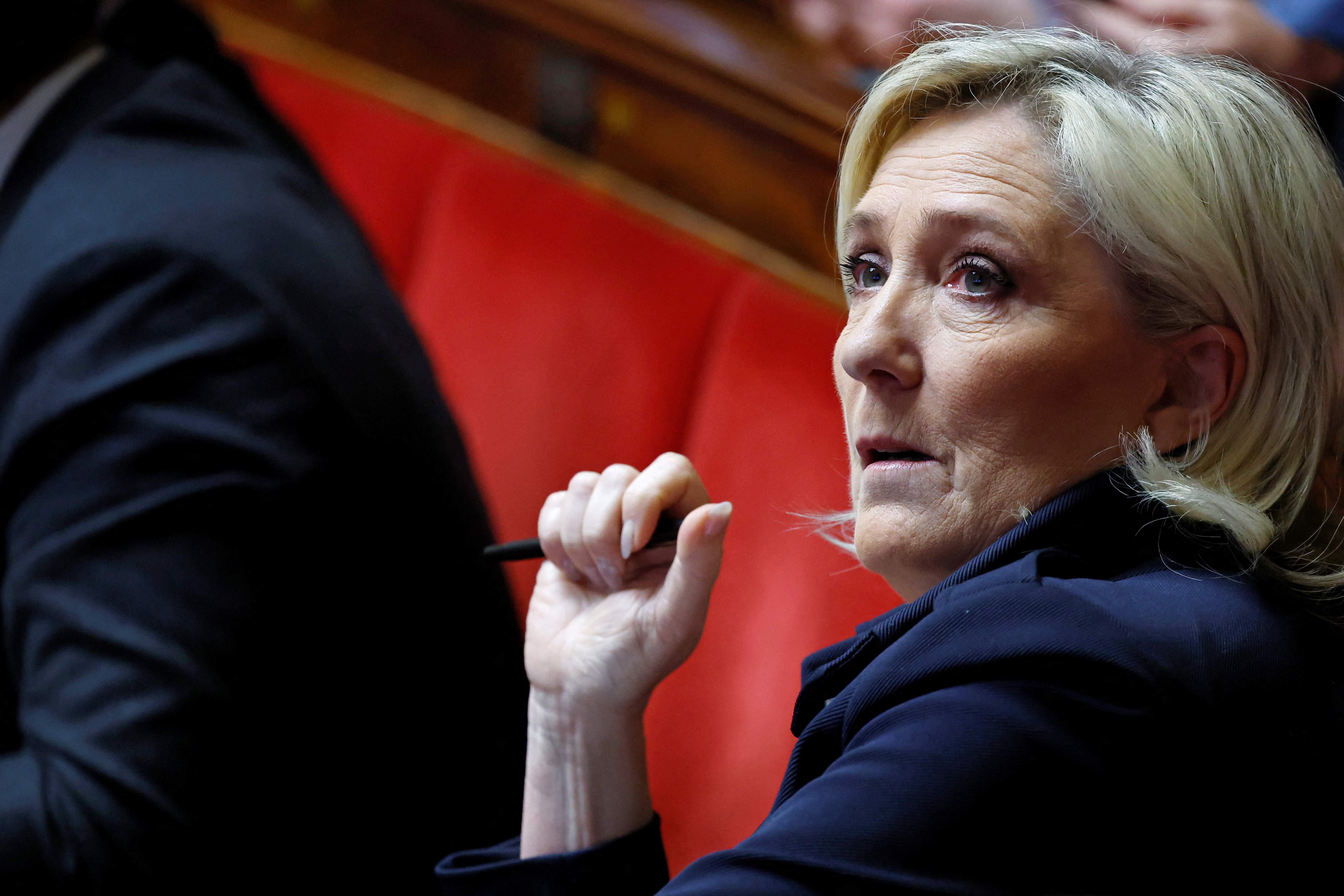 Questions to the government session at the National Assembly in Paris