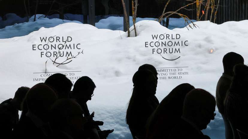 FILE PHOTO: 54th WEF annual meeting in Davos