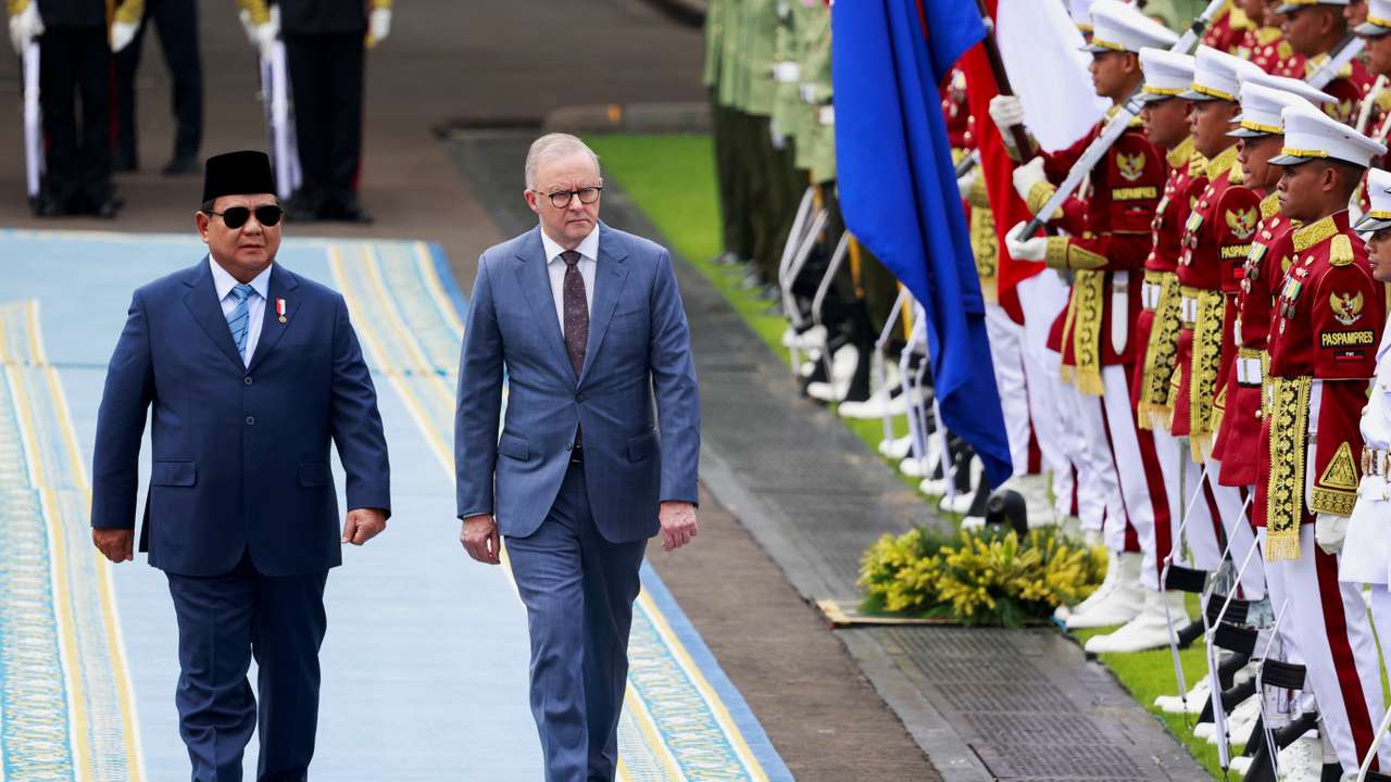 Australia's Prime Minister Anthony Albanese visits Jakarta