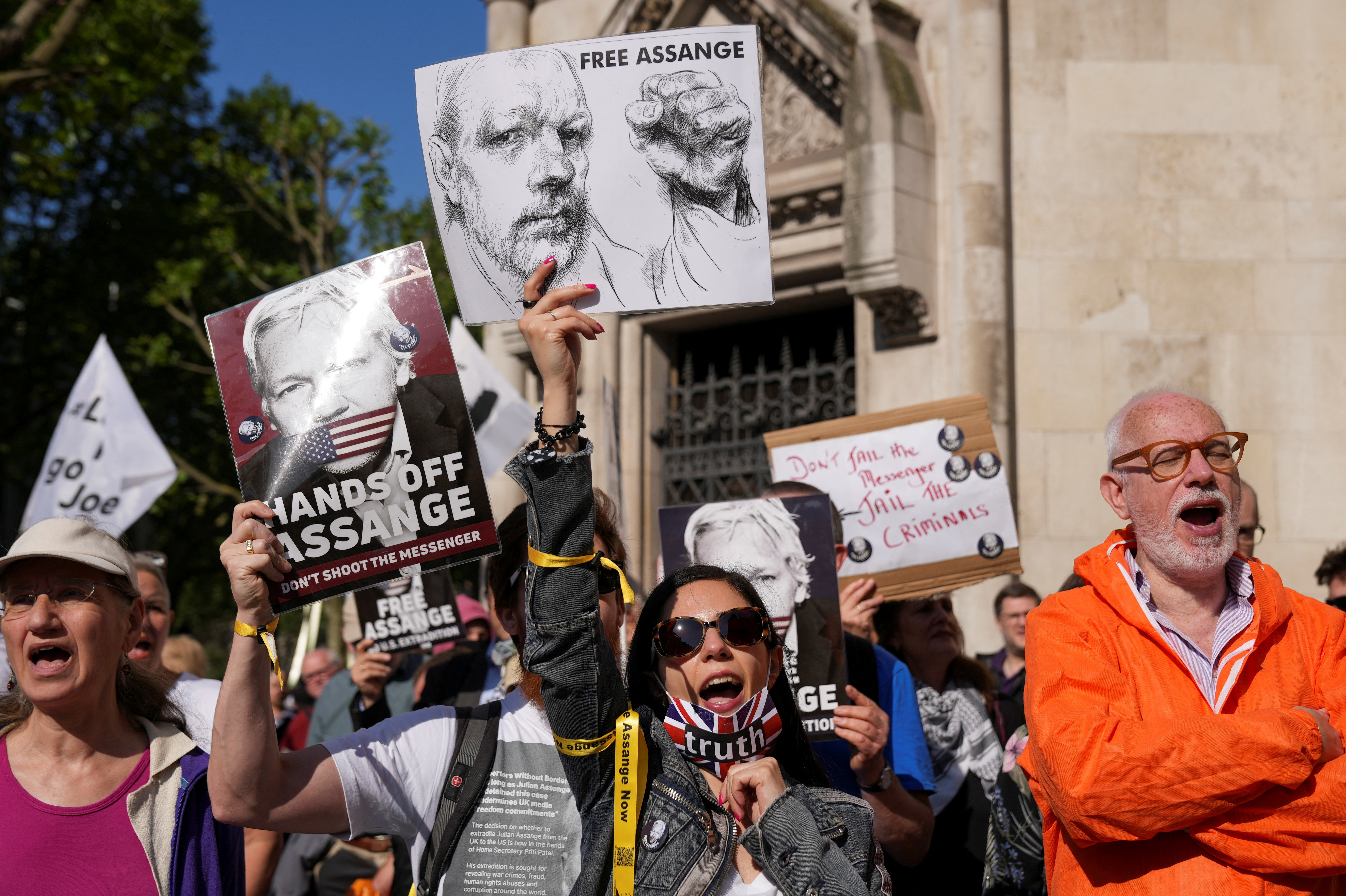 Extradition hearing of WikiLeaks founder Julian Assange, in London