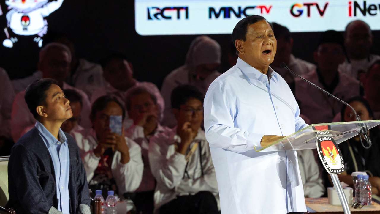 Indonesia's election body holds presidential candidate debate in Jakarta