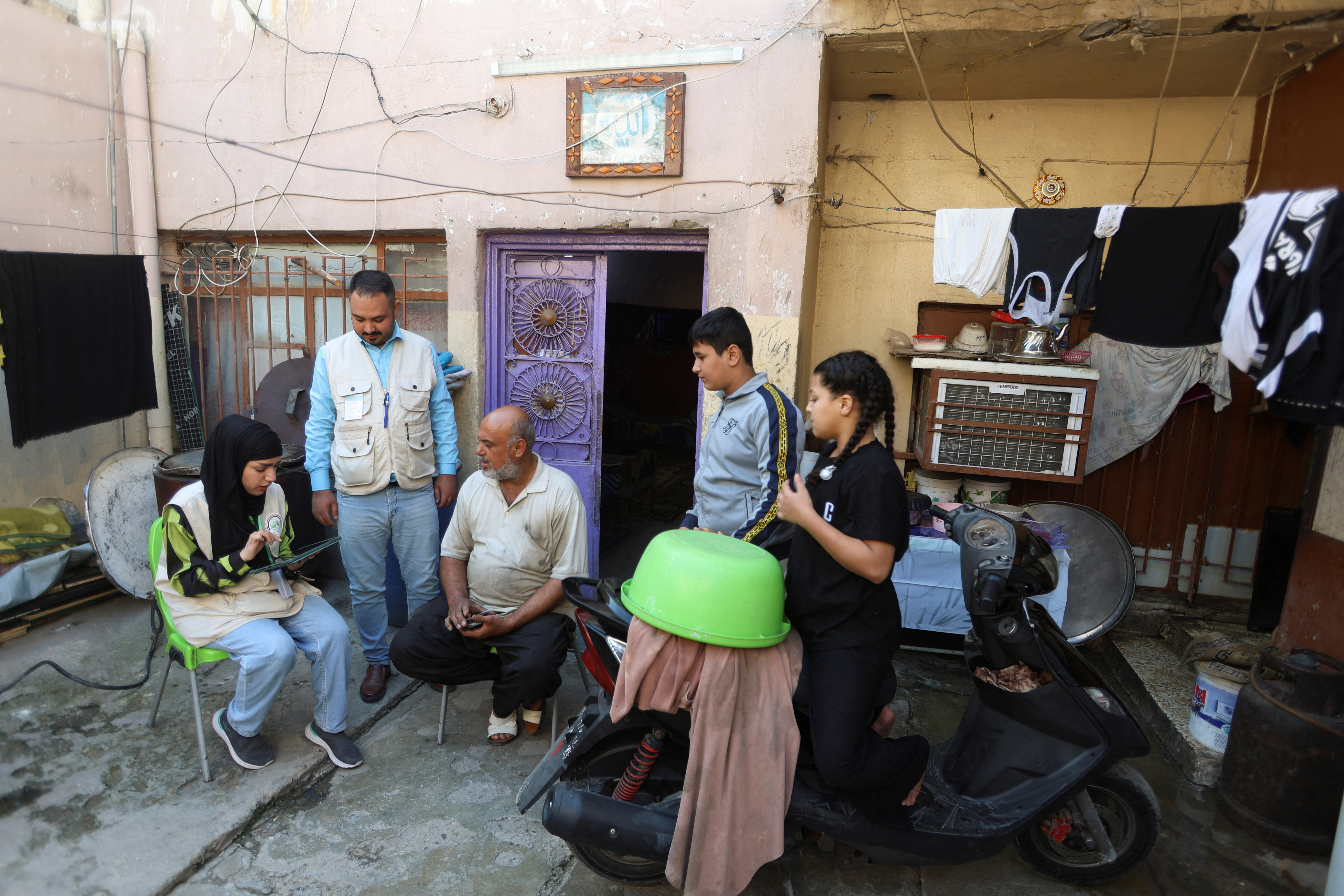 Iraq conducts national census, in Baghdad