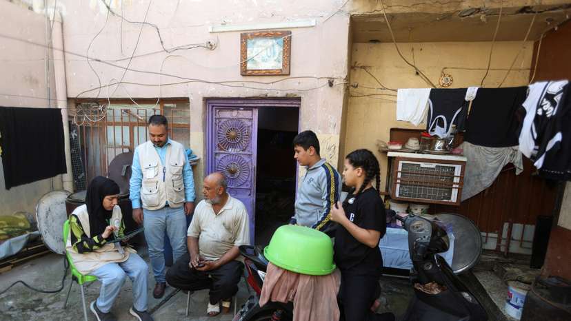 Iraq conducts national census, in Baghdad