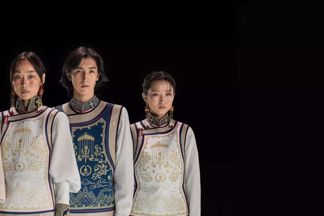 Mongolia olympics ceremonial uniform