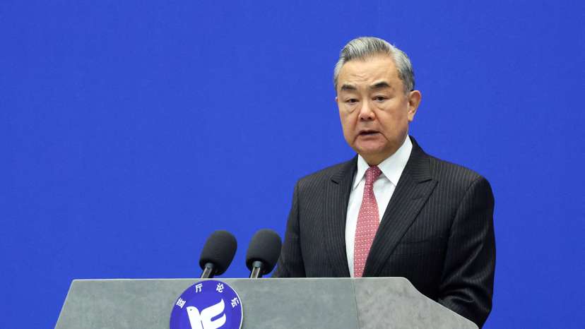 FILE PHOTO: Chinese Foreign Minister Wang Yi in Beijing