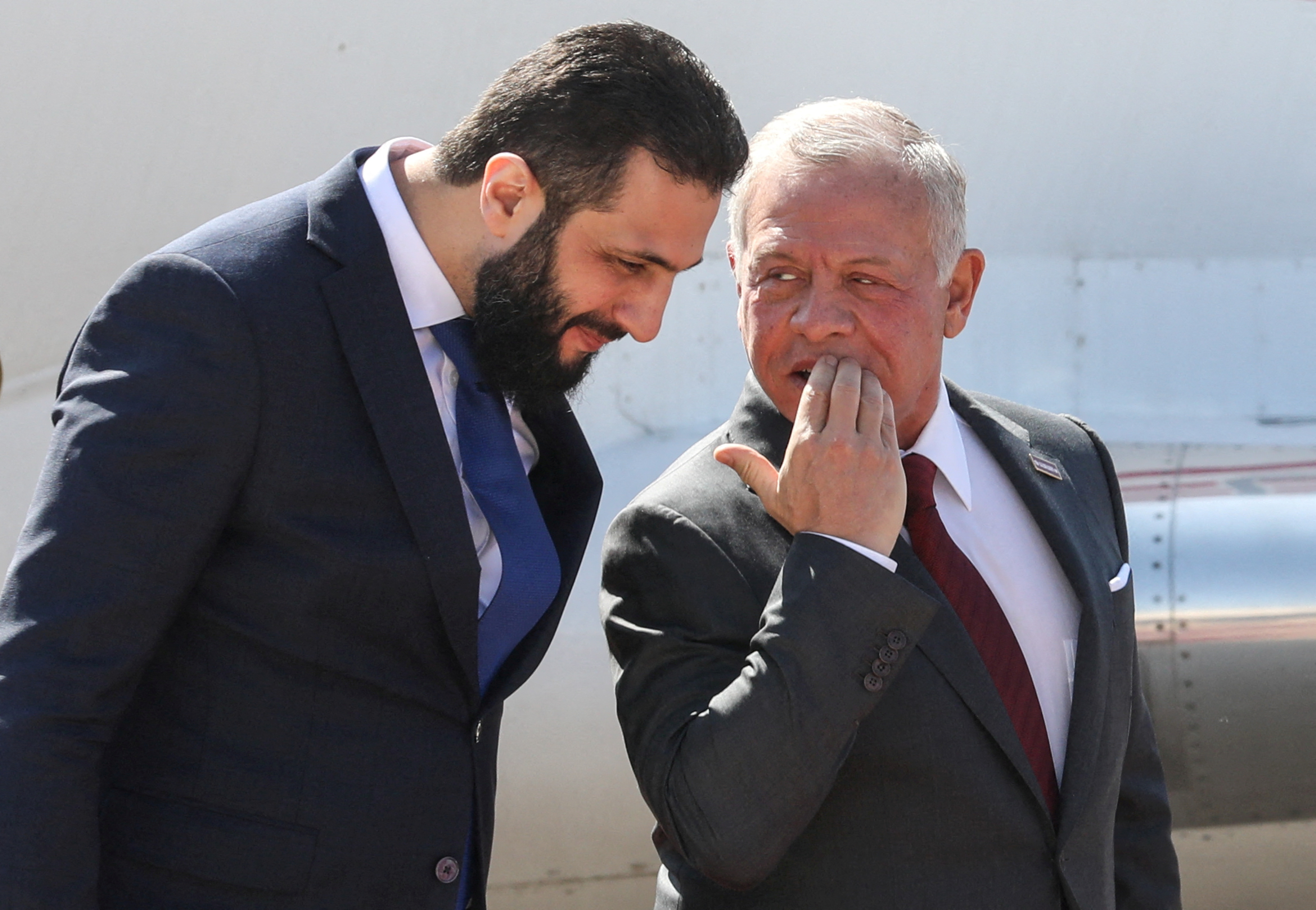 Syria's interim President Ahmed al-Sharaa visits Amman