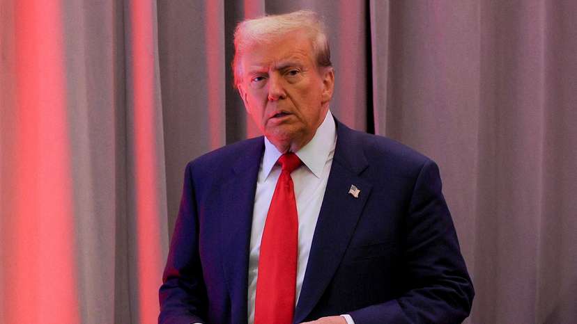 Trump meets with House Republicans on Capitol Hill in Washington