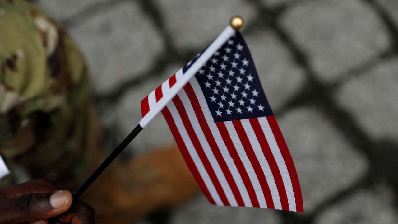 FILE PHOTO: Citizenship and Immigration Services (USCIS) naturalization ceremony in New York City
